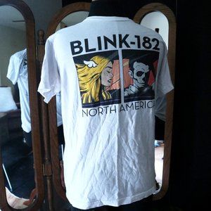Blink 182 north america tour has multiple stains